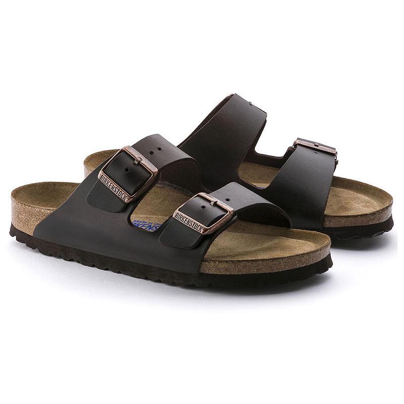 Arizona Birkenstock Soft Footbed Amalfi Kozene Damske Hnede | SK 32UZG